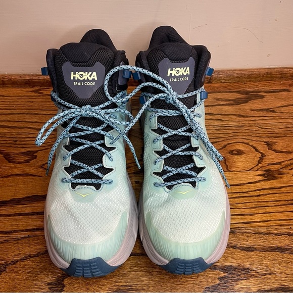 Hoka One One Women's Trail Running Athletic Shoes - Light Blue - Picture 2 of 7